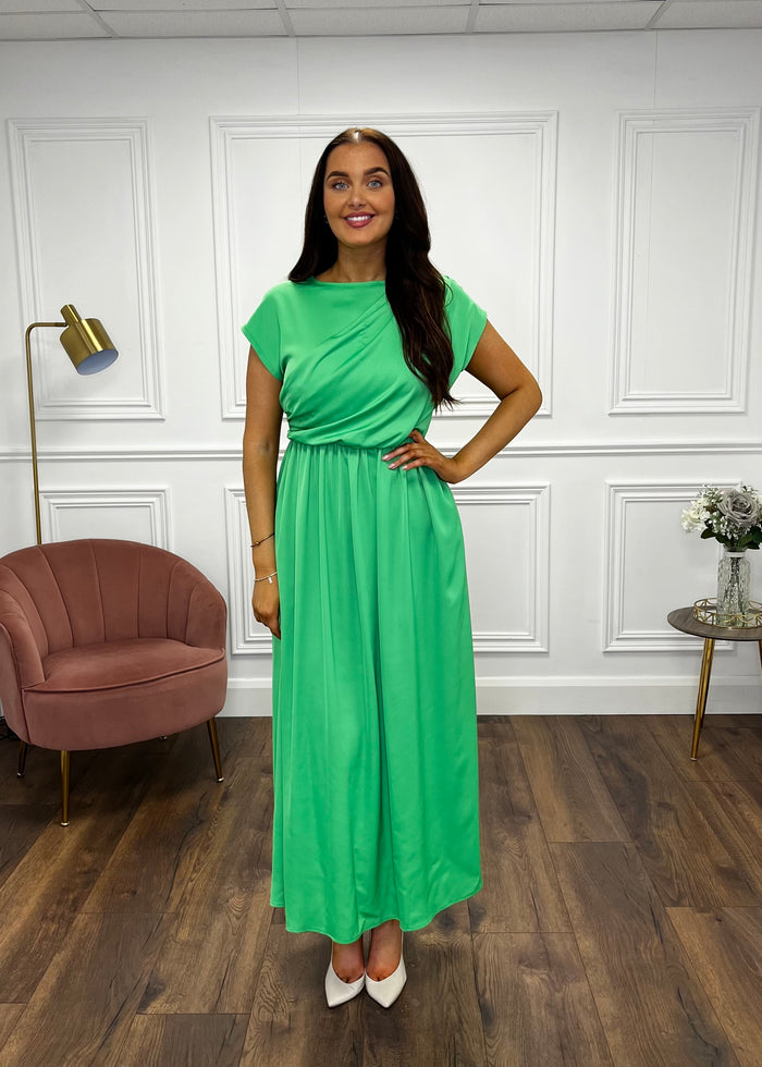 "Olivia" Dress In Green