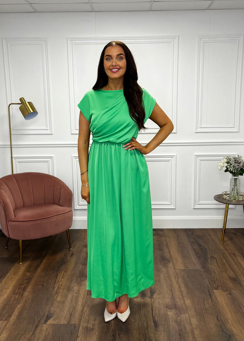 "Olivia" Dress In Green