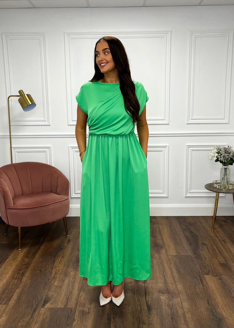 "Olivia" Dress In Green