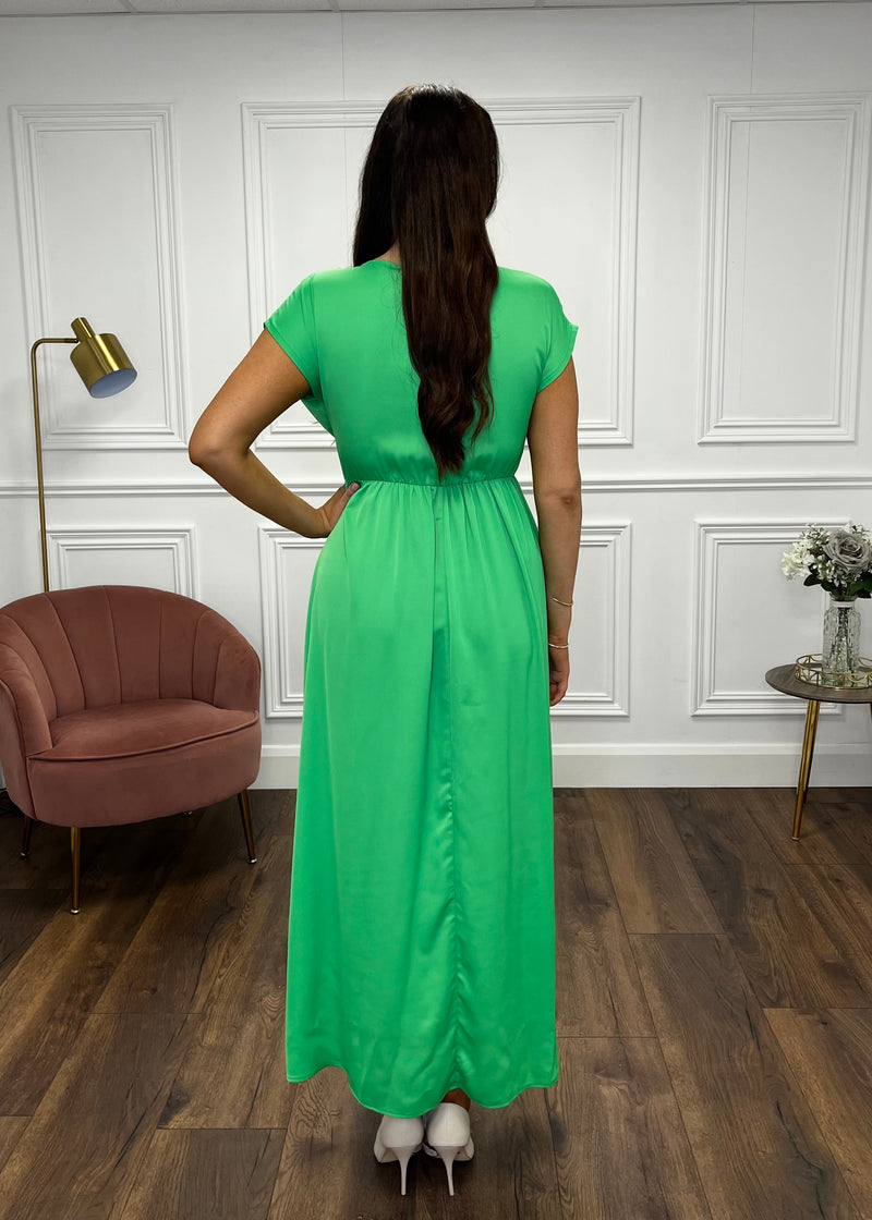 "Olivia" Dress In Green