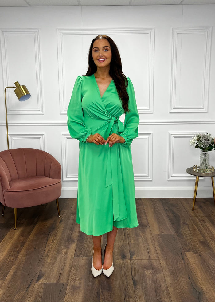 "Eliza" Dress In Green