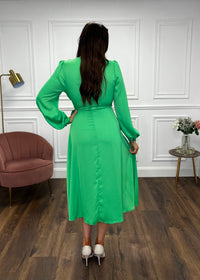 "Eliza" Dress In Green