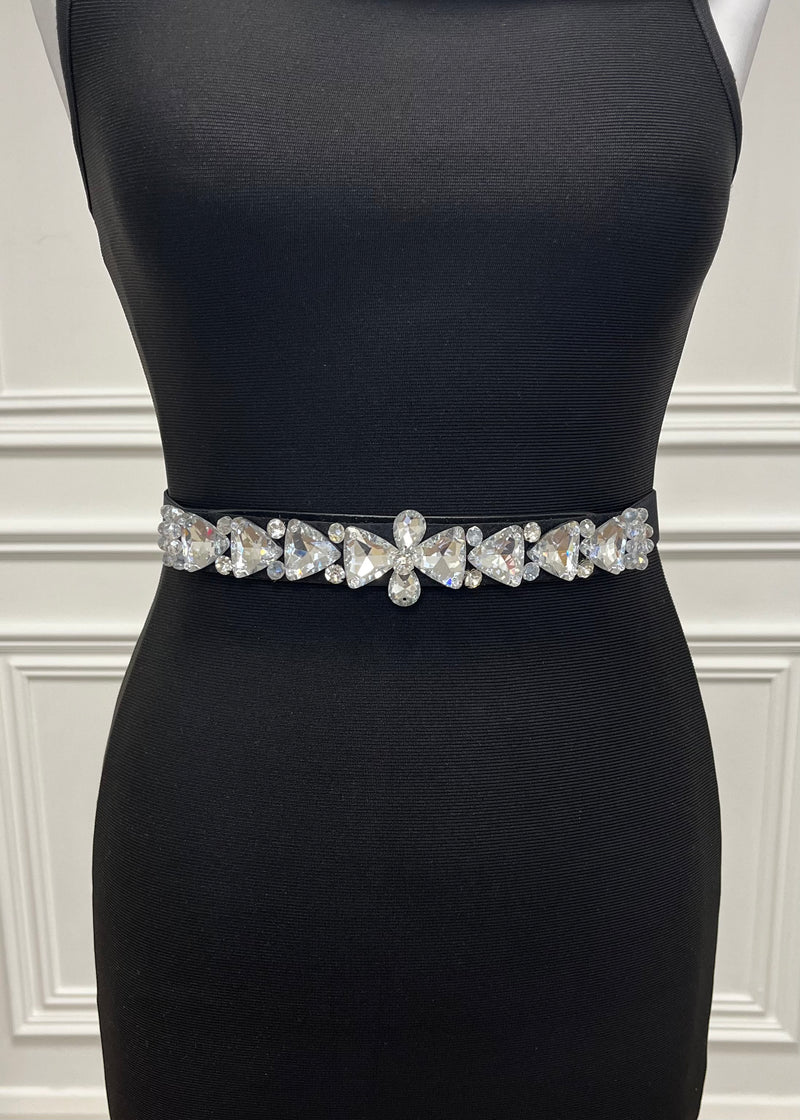 “Sara” Dress In Silver