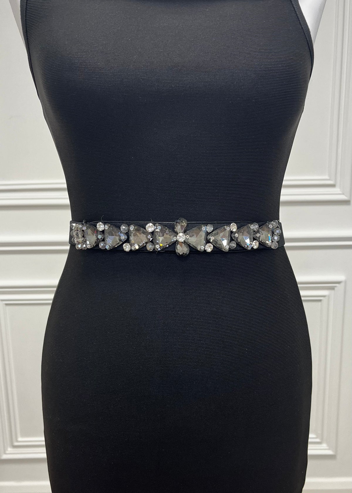 “Sara” Belt In Charcoal