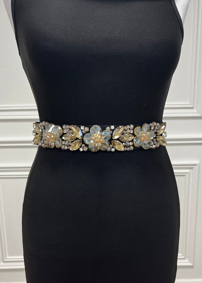 “Millie” Belt In Gold