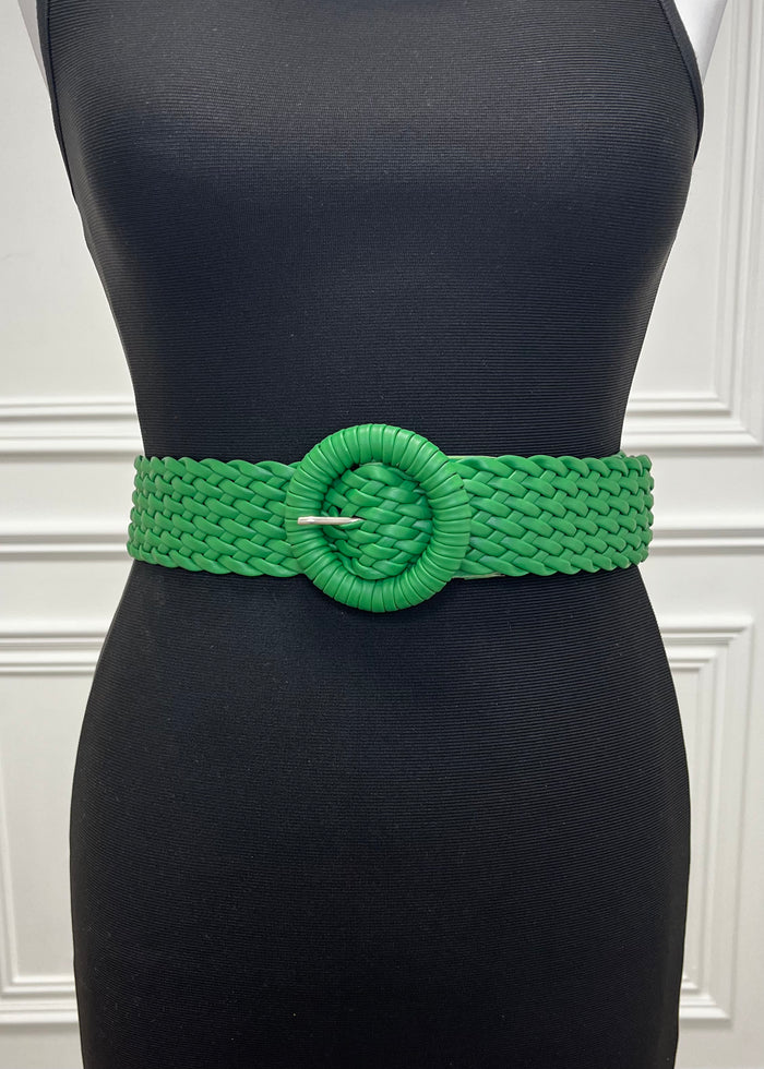 “Cleo” Belt In Green