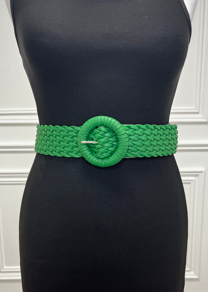 “Cleo” Belt In Green