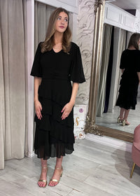 “Polly” Dress In Black