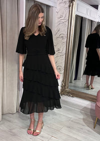 “Polly” Dress In Black