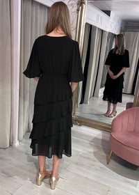 “Polly” Dress In Black