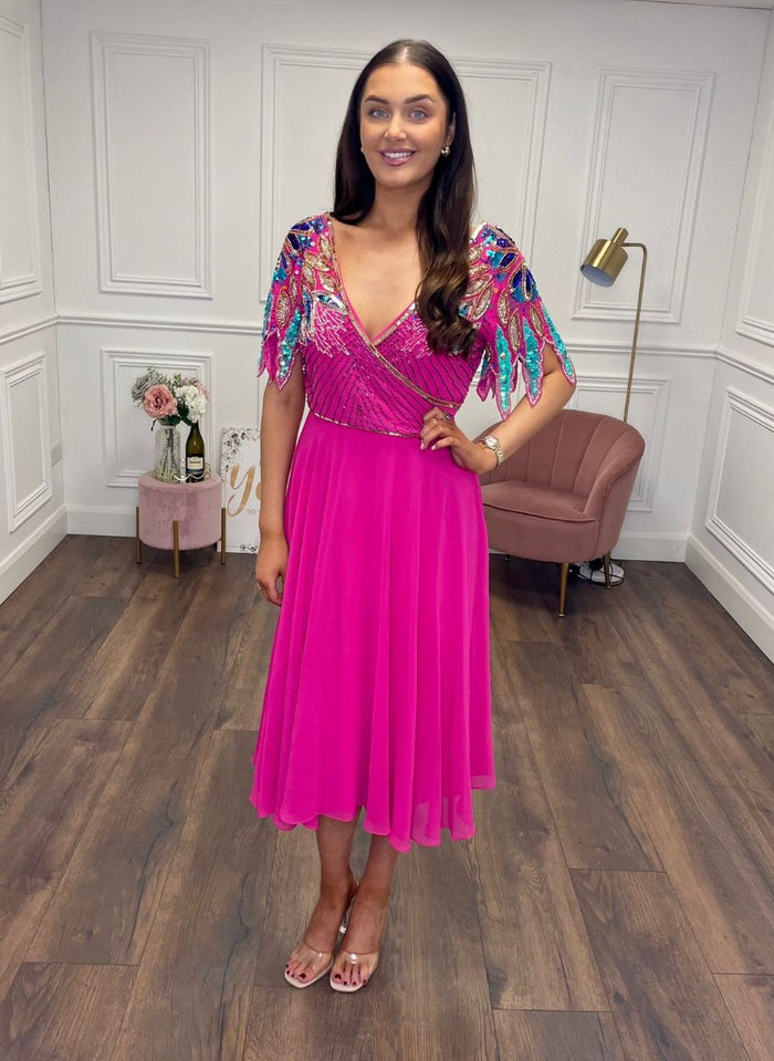 "Aurora" Dress in pink