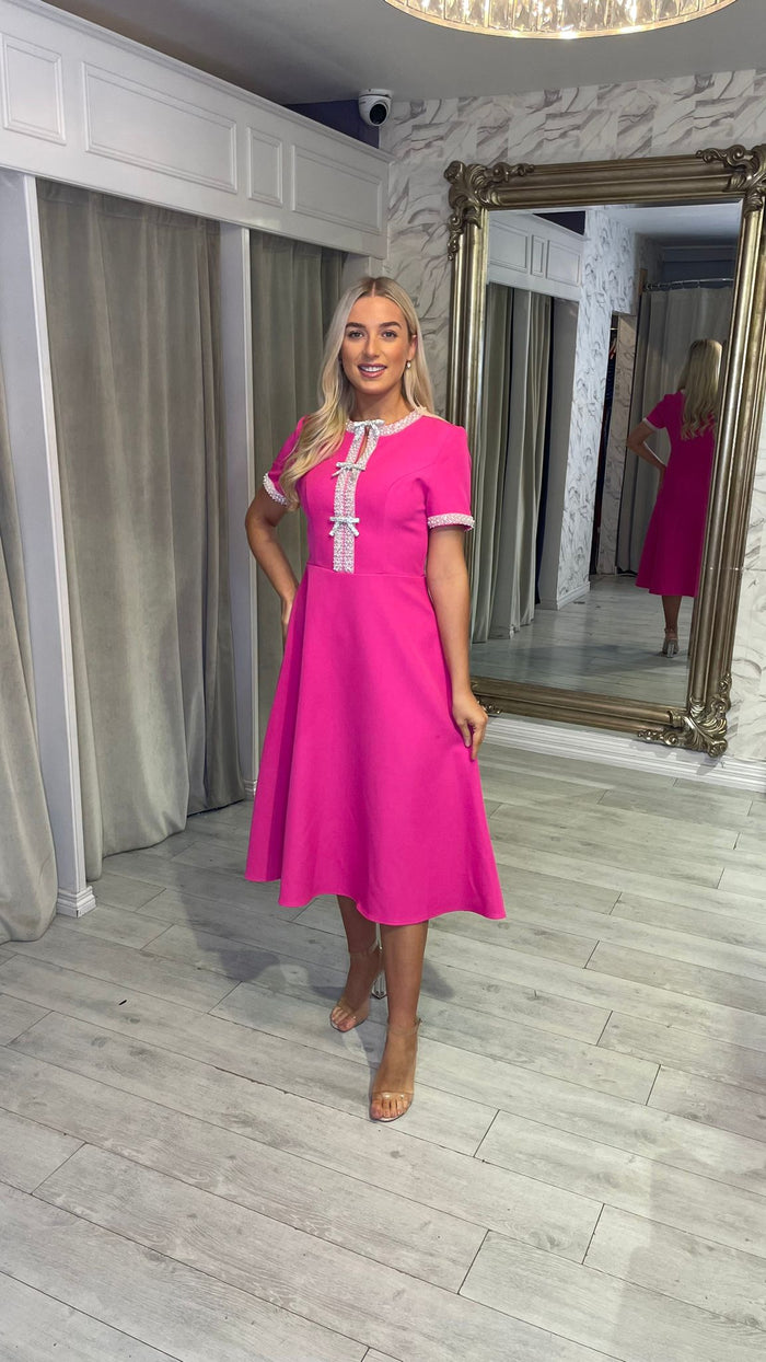 "Lilly" Dress in pink (Pre-Order)