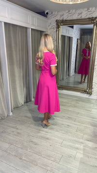 "Lilly" Dress in pink (Pre-Order)