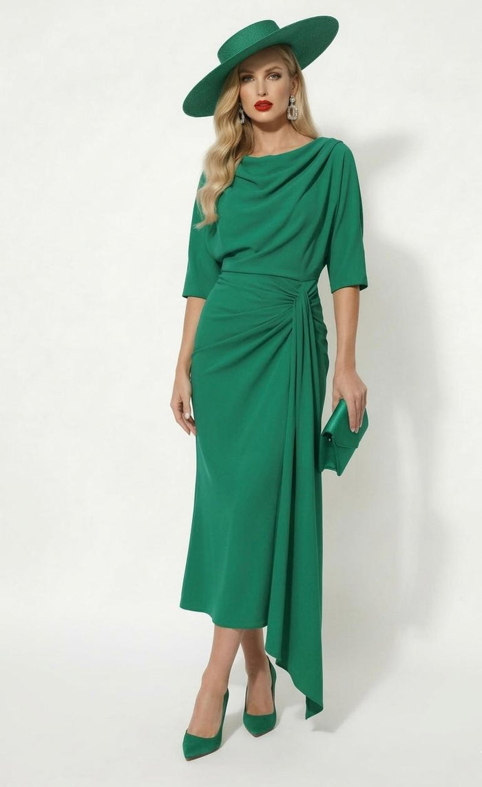 Pre-Order "Paula" Dress In Green