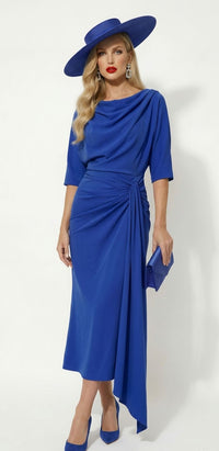 Pre-Order "Paula" Dress In Royal Blue