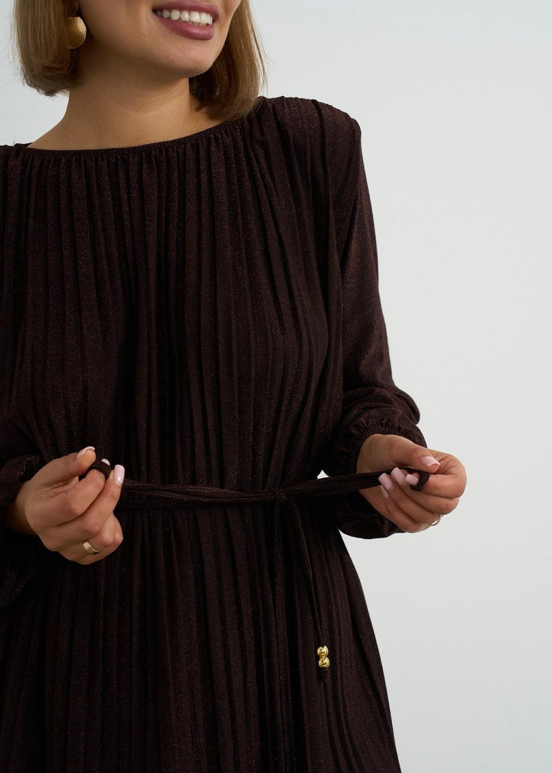 kalani brown dress Kalani Brown in brown