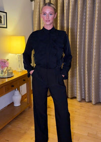 “Paris” Blouse In Black