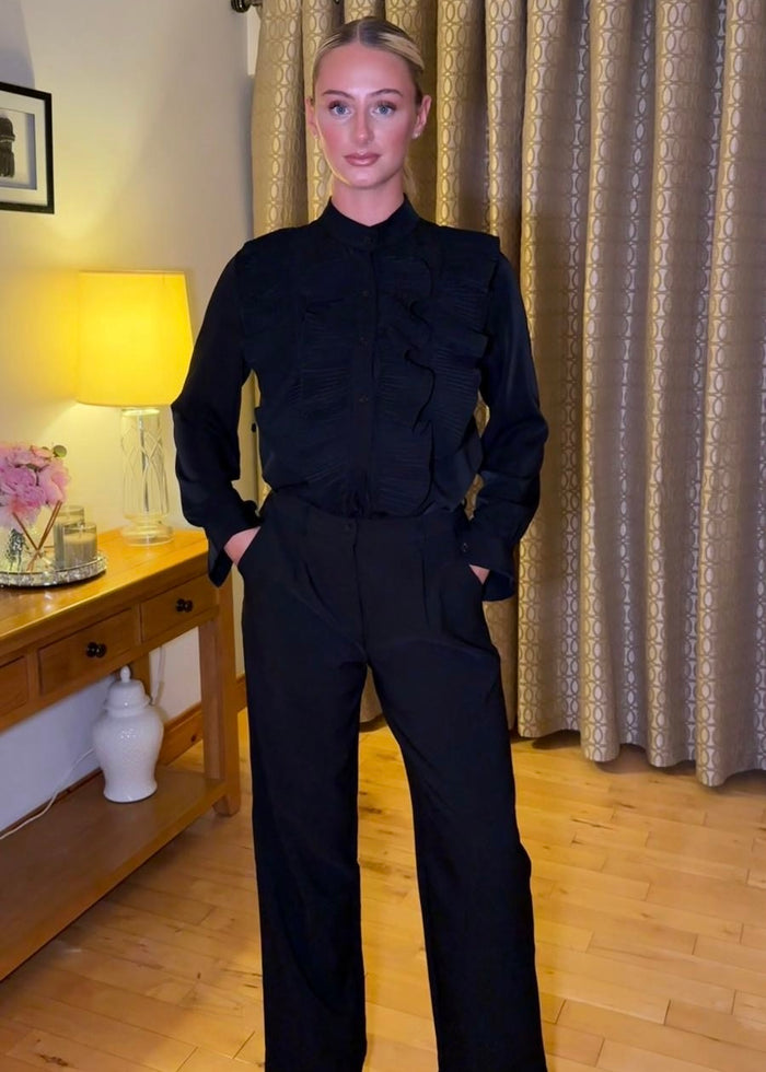 “Paris” Blouse In Black