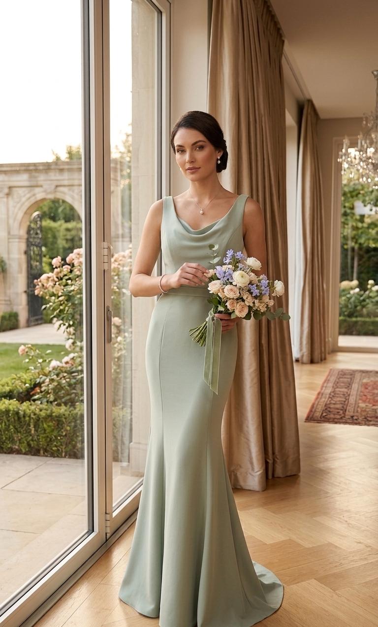 "Rose” Bridesmaid Dress