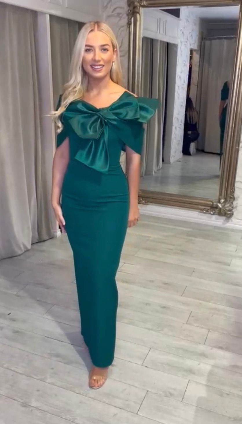 "Lydia" Dress in green
