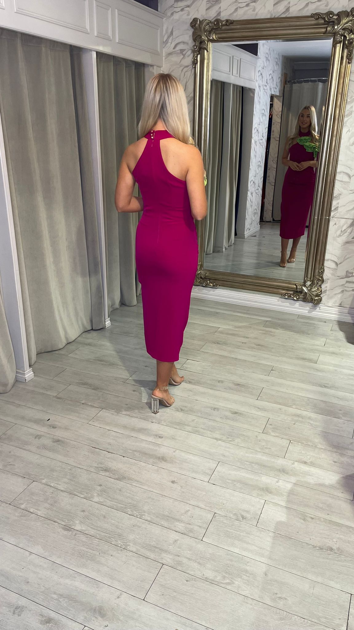 “Talla” Dress In Pink